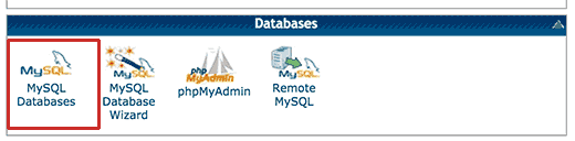 mysqldb cpanel