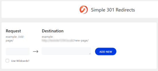 simple 301 redirects