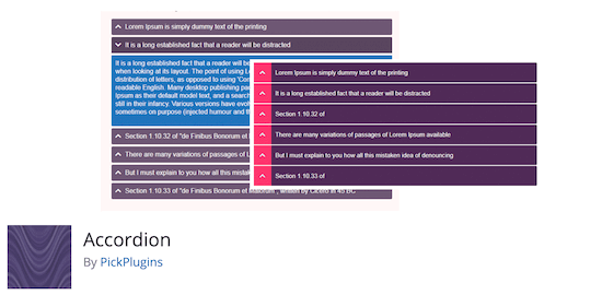 accordion accordion plugin