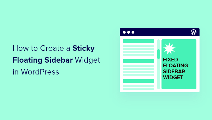  Sticky Floating Sidebar Widget