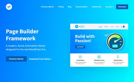 Page Builder Framework