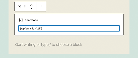 shortcodeblock