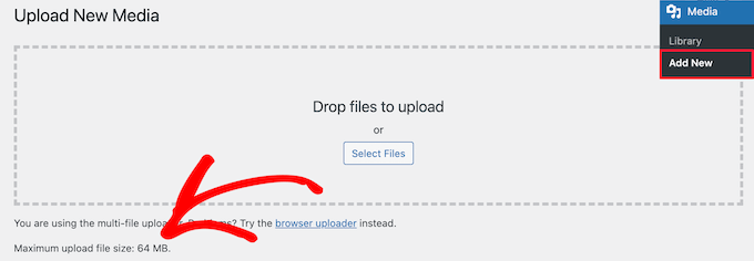 check current file upload limit