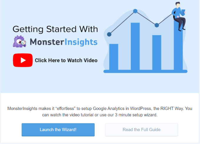 set up monsterinsights