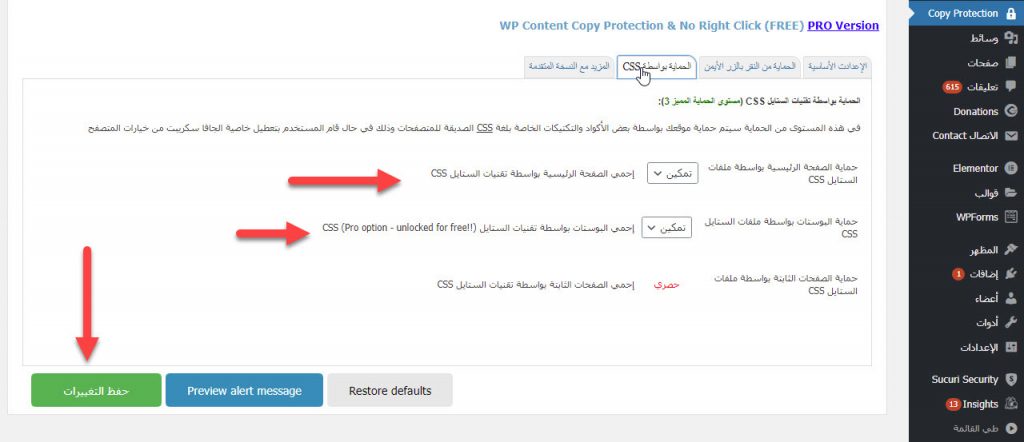 wp content protection settings 3 1024x442 1