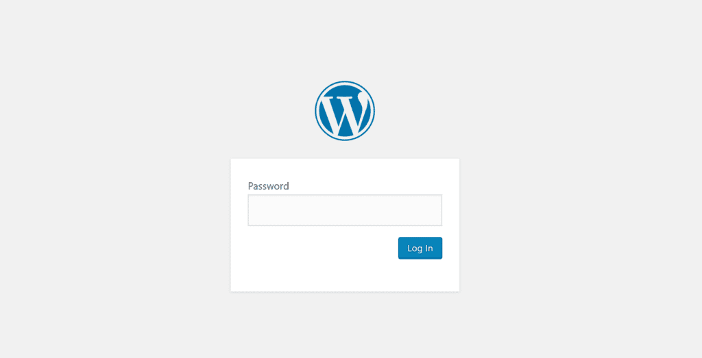 password protect wordpress site 2